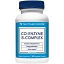 The Vitamin Shoppe Co-Enzyme B-Complex - Activated B Vitamins | Energy & Stress Support | 100 Vegetable Capsules | Methylated Forms