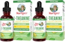 MaryRuth's L Theanine 200mg Liquid Drops | Mood Support for Adults & Kids | Focus Supplement | Natural Sleep Support | Vegan | Non-GMO | Gluten Free | 30 Servings (Pack of 2)