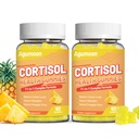 Cortisol Gummies for Women, Cortisol Supplements with Ashwagandha, Magnesium, L-theanine, for Relaxation and Mood Support - 120 Gummies