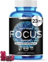 Python Focus - Nootropic Brain 补充 - 增强记忆,浓度和认知功能 - 60 Vegan Chews with Lions Mane, Lutein & AREDS 2 维生素