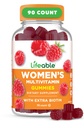 活命女性 多维他命 Gummy 配有维生素 A, C, D, E, Niacin, B6, Folate, B12, Biotin, Pantothenic Acid, Iodine, Zinc 配有维生素 A 配有维生素 C, D, E, Niacin, B6, Folate, B12, Biotin, Pantothenic Acid, Iodine, Zinc 配有 女性Gummys 90 Gummys