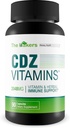 制作者 CDZ 维生素 - 我们的最佳健康补充剂 - 维生素 C D 锌和草药 - 全身健康补充剂 - Cdz 维生素 C D和锌 - 整体健康支持 - 全身补充剂