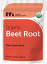 Micro Ingredients Organic Beet Root Powder, 1lb | Water Soluble, Highly Concentrated Raw Beet Supplement | Superfood Drink Mix | Non-GMO, Vegan Friendly, Plant Based