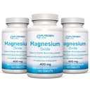 镁 400 mg [高钾] 补充 – 用于免疫支持、肌肉恢复、腿板、放松- 3 Pack → 总计 360 计数