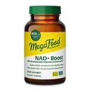 MegaFood NAD + Boost with Nicotinamide Riboside & Resveratrol, Vitamin B12, B6, Methyl Folate & Niacin - Supports NAD+ Production for Healthy Aging - Vegan, Non-GMO - 60 Capsules, 30 Servings