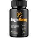 CogniHoney Capsules, Cogni Honey Brain Support Pills with All Natural Ingredients, Advanced Memory Support Supplement Supporting Brain Health & Wellness with Premium Vitamins (60 Capsules)