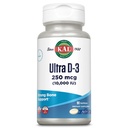 KAL Ultra Vitamin D3 10000 IU (250mcg) - High Potency Vitamin D Softgel for Women and Men - Strong Bones and Immune Support Supplement - Liquid Filled ActivGels - Made Without Soy - 90 Softgels