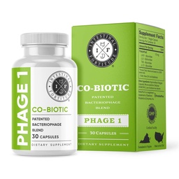 肠道坚固症1 - 终极固醇健康补充剂,全面恢复肠道防御,专利化的Bacteriophage Blend for Gut Support, 消化和免疫系统健康, 摧毁坏细菌