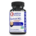 Quantum Nutrition Labs Quantum Betaine HCL - Betaine Hydrochloride, Betaine Hydrochloric Acid Supplement for Optimal Digestive Function and Low Stomach Acid, Betaine-HCL - 90 Plant-Based Capsules