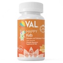 VAL Magnesium for Kids | High-Absorption Magnesium for Calm, Relaxation & Focus | Mg Glycinate, Citrate & Taurate | with Vitamin B6, D & C | Sugar-Free, Non-GMO | Lemonade | 60 Chewable Tablets