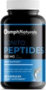 Bonito Peptides,500mg Bonito鱼提取,100 Capsules 100天供应,非GMO,Gluten Free,心脏健康补充
