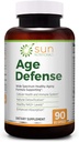 用硫苯前体Glucoraphain & Myrosinase、NAD+和Apigenin、Niacin & TMG、Nrf2 & Sirtuin活化剂Pterostilbene、Trans-Resveratrol、维生素K2、镁、90VCaps进行年龄防御