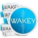 Wakey Energy Caffeine Pouches | 50mg Caffeine | Vitamin A, C, D, B12, Thiamin (Vitamin B1) | Zero Sugar - 20 Nicotine Free Pouches (5 Pack) (Blizzard Mint 50mg)