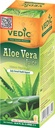 Vedic Juices Aloe Vera Juice, Aloe Supplement for Skin Nourishment, Aloe Pulp, Aloe Fiber, Gut Health and Immune Support, Aloe Juice with No Added Sugar, Parabens, or Artificial Colors, 1 Liter…