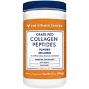 The Vitamin Shoppe Collagen Peptides Powder - Unflavored, Promotes Healthy Hair, Skin, Joint & Nails - from Grass Fed Bovine, Gluten Free Natural Peptide (14 Ounces Powder)