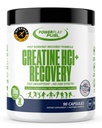 Creatine HCl + Recovery Capsules – CON-CRET HCl Creatine for Women & Men with Post Workout Recovery Support, Fast Absorption Clean Formula, Sport Certified Supplement by Power Play Fuel, 90 Caps