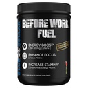BLUE COLLAR NUTRITION Before Work Fuel – Pre-Work Formula to Support Energy, Focus & Endurance – 30 Servings (All Flavors) (30 Servings, Melon)