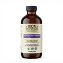 100% Naturals, Pure Virgin Organic Black Seed Oil (8oz Glass Premium Bottle) - Cold-Pressed Nigella Sativa Oil with Natural Antioxidants, High in Thymoquinone, Chemical-Free, Kosher, Non-GMO