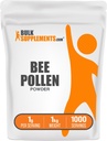 Bulk Assupports.com 蜜蜂波伦粉 - 超级食品补充品,蜜蜂波伦补充品,用于Immune支持 - Gluten Free,每服1克,1kg (pack of 5) (11磅)