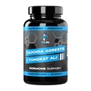 eFlow Nutrition Fadogia Agrestis + Tongkat Ali - [2-in-1] Natural Performance Supplement for Health and Wellness - Hormone, Energy, & Mood Support - Extract Powder (60 Capsules)