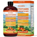 Liquid Multivitamin for Hair Growth | Thicker Hair, Nails & Skin Elasticity | Biotin 10,000 mcg, Vitamins D, E & B Complex | Sugar Free Multivitamin Supplement for Women & Men, Ages 18+ | 15.22 Fl Oz
