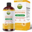 ESUNM Complete Liquid Multivitamin + Hair Growth, Promotes Energy Metabolism& Skin and Hair Function| Vitamin C D | B Vitamins | Help to Thicker Hair, Wrinkles, Fine Lines, Skin Care