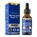 USP Pharmaceutical Grade Methylene Blue 1% Solution – Third-Party Lab Tested, Formaldehyde-Free, Heavy Metal Free –Nootropic - Cognitive Support, Brain Health, Energy & Focus Drops – 30ml