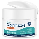 Antifungal Cream for Athlete’s Foot, Jock Itch & Ringworm – 1% Clotrimazole Antifungal Cream, Ringworm Treatment for Humans, Relieves Burning, Itching, Scaling & Cracking (3.5 Ounce)