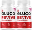 (2 pack) Gluco Revive - GlucoRevive, Gluco Revive Pills, GlucoRevive 支持, GlucoRevive Capsules, Gluco Revived All Natural Premium 公式, Gluco Revival Pills Reviews, 60 Capsules for 2 个月