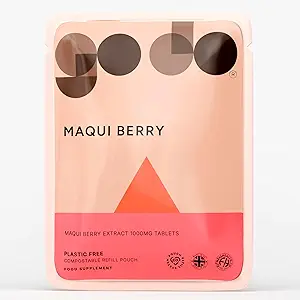 健康 Maqui Berry 摘录 120 张平板电脑 2000MG + 能源助推器 + 纯 Maqui Berry → 英国制造