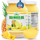 野生爱尔兰海 Moss Gel 在美国制造 富含维生素和矿物 海 Moss Gel Raw