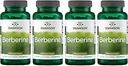 Swanson Berberine 补充剂 - 400 mg 每种,60 capsules - Berberine HCl 具有总体健康支持(4包)