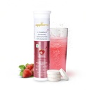 appilorra L-Glutathione Effervescent Tablets with Hyaluronic Acid, Multivitamins & Antioxidants for Glowing Skin, Hydration & Even Skin Tone Support | Strawberry Flavour | 15 Tablets