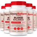 (5 Pack) Glyco Reform – Original GlycoReform Formula with a Clean, Premium Blend to Support Healthy Circulation, Natural Flow & Balanced Levels | Just 2 Easy-to-Swallow Daily Energy (300 Capsules)