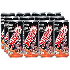 Supligen Coffee Liquid Meal Supplement, 9.87 oz (Pack of 12) – 与蛋白质和维生素的能量饮料 – 营养摇摆促进力量,焦点和耐力