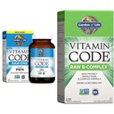 Garden of Life Multivitamin for Men, Vitamin Code Raw One & Vitamin B Complex - Vitamin Code Raw B Complex