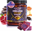 NutroTonic® 有机喜马拉雅 Shilajit Gummys – Pomegranate & Vanilla Flavored – Shilajit for Men and Women – 野生手工业 马努卡蜂蜜 MGO + 263 – 美国制造 – 30 健康 gummies