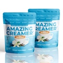 Superfoods Company Amazing Creamer with Collagen - Keto Creamer-Hyaluronic Acid & MCT Oil - Brain Boost & Curbs Cravings - Supports Healthy Skin & Hair - Diet-Friendly [60 Servings] [Vanilla]