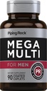 Pipping Rock Men's multivitamin | 90 caplets | Daily Mega 多minaral Supplement | 配有维生素 C, D, 镁, Zinc | Non-GMO, Gluten Free  with | | | | | | | | | | | | | | | | | | | | | | | | | | | | | | | | | | | | | | | | | | 90 caplets | | | | | | | | | | | | | | | | | | | | | | | | | | | | | | | | | | | | | | | | | | | | | | |