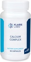 Klaire Labs Calcium Complex - 经认证的BSE-无钙 微晶氢亚帕特和磷酸盐(90 Capsules)