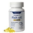 Fish Oil Omega 3 Concentrate Supplement -1000 mg - with EPA 420mg and DHA 310mg - Supports Heart,Brain and Joint Health, Healthy Immunity and Promotes Overall Health - Non-GMO | 60 softgels