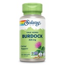 SOLARAY Burdock Root 425 mg - 健康活体,肾脏,消化,循环,联合和皮肤支持 - 抗氧化剂活动 - 非GMO - 100 Veg Caps