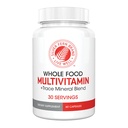 银色Fern全食日报 多维生素 w/ Trace Mineral Blend 补充 - 1瓶 - 60 Vegicaps - 30天供应 - 自然,非GMO,Vegan,男女多维生素 - 零合成器