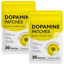 Dopamine Patches Extra Strength - 2Packs, Mood & Positivity Support, Supports Dopamine & Serotonin Balance, for Women Men, 60 Patches