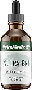 NutraMedix Nutra-BRT - 免疫支持补充剂+草药提取剂 - Huacapurana Bark + Houttuynia 叶草药补充剂用于免疫防御 - (4 oz)