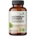 Futurebiotics Magnesium Glycinate + Ashwagandha, 120 Tablets | 2-in-1 Stress & Mood Support, High Absorption, Gentle On The Stomach, Non-GMO, Gluten Free, Soy Free