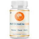Phytomem One Capsules, Official PhytomemOne Brain Support Pills with All Natural Ingredients, Advanced Memory Support Supplement Supporting Brain Health and Wellness with Multivitamins (60 Capsules)