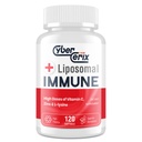 高级 Liposomal Immune 补充剂,含有1,500mg L-Lysine 的复合剂,维生素,矿物和草药提取剂,男女每日综合健康综合剂-120卡普尔