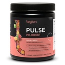 LEGION Pulse Pre Workout - All Natural Nitric Oxide Preworkout Drink to Boost Energy, Creatine Free, Naturally Sweetened, Beta Alanine, Citrulline, Alpha GPC (Sour Candy)