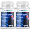 (2 Pack) Nervease Capsules, Nerv ease Pills with All Natural Ingredients, Advanced Overall Health and Wellness Premium Vitamin Supplement Formula with Max Strength Multivitamins Support (120 Capsules)